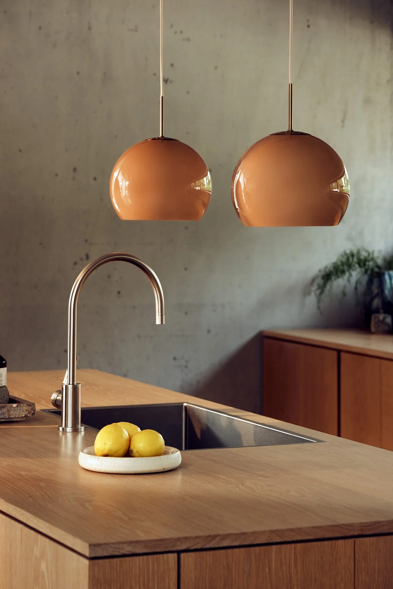 Ball Glass Pendant Lamp — F R A N D S E N